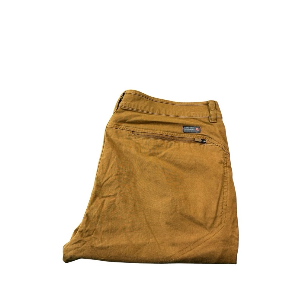 Mountain Hardwear Brown Heavy Cotton Canvas Men's Chino Pant Size 36x30